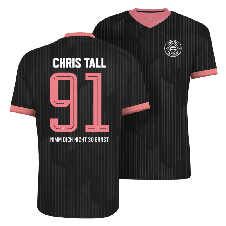 Chris Tall – Trikot Schwarz/Pink